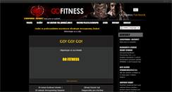 Desktop Screenshot of gofitness.cz